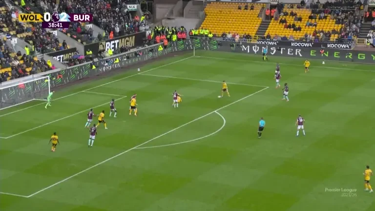 Wolves - Burnley (Gol Larsen 42')